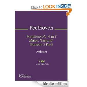   Bassoon 2 Part) Sheet Music eBook Ludwig van Beethoven Kindle Store
