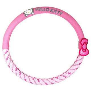 Sanrio Hello Kitty Steering Wheel Cover : Ribbon  
