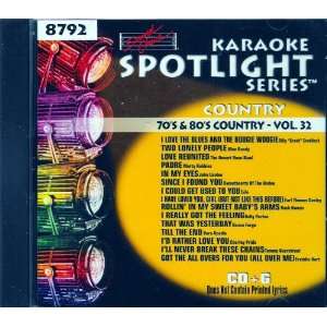   Spotlight Karaoke 70s & 80s Country Vol. 32 [ Karaoke ] Music