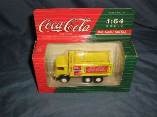 Coca Cola Die Cast Vintage Collectables 1:64 Truck  