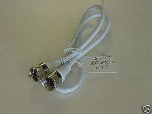 5FT VHF COAX JUMPER / EXTENSION CABLE  