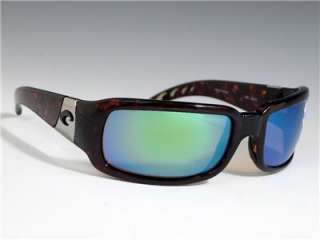 Costa Del Mar CIN Polarized Sunglasses Tortoise 400 GLASS Green Mirror 