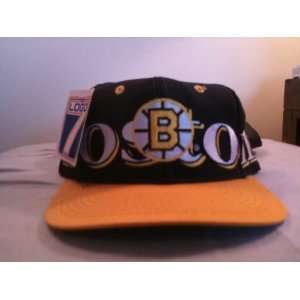  Boston Bruins Vintage Wraparound Snapback Hat Everything 