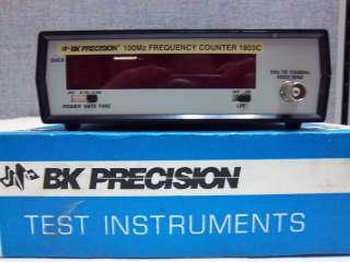 BK PRECISION 100Mz FREQUENCY COUNTER 1803C NEW  
