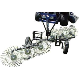 Yard Tuff Inline Acreage Rake 55in W 6 Tine Reels #ACR 600T  