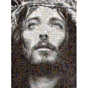 Jesus Christ Mosaic Collage Jesus & Virgin Mary Photos By 
