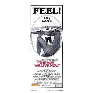 Way We Live Now Original Movie Poster, 14 x 36 (1970)  