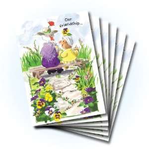   Suzys Zoo Friendship Card 6 pack 10294: Health & Personal Care