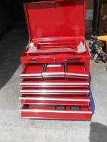 Waterloo TR61807 7 Drawer Red Steel Tool Storage Box Case Chest NR 