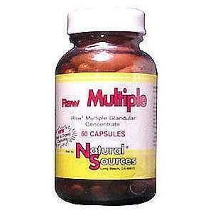  Natural Sources Raw Multiple   60 cap Health & Personal 