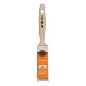  Merit Pro® 1 100% White Bristle Beavertail Handle Brush 