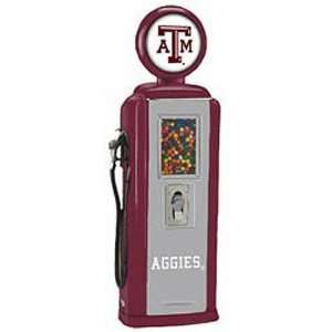  Texas AandM Aggies Gas Pump Gumball Machine Sports 