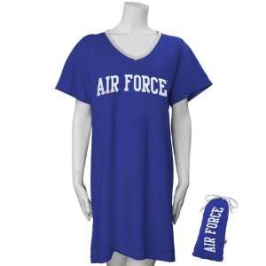  Air Force Falcons Royal Blue Ladies Nightshirt in a Bag 