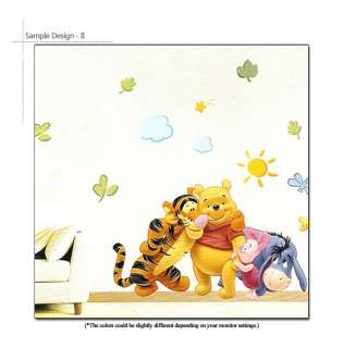 WINNIE THE POOH ★ DISNEY CHARACTER DECALS WALL STICKER  