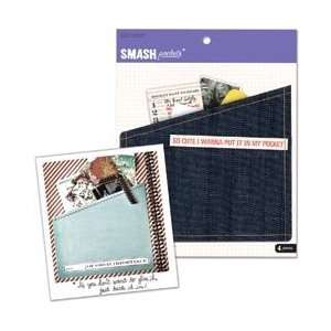  K&Company Folder SMASH Pockets 4/Pc.; 6 Items/Order Arts 