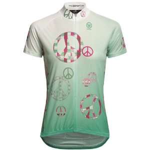 Canari Peaceout Cycling Jersey   Short Sleeve (For Women)  
