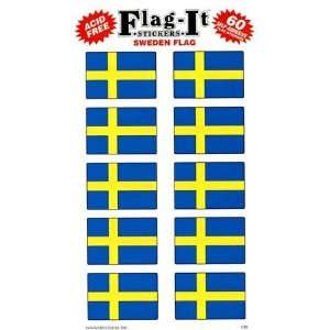 Sweden Flag Stickers