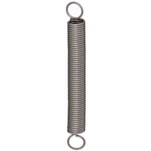 Extension Spring, 316 Stainless Steel, Inch, 0.094 OD, 0.01 Wire 