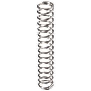  Spring, 302 Stainless Steel, Inch, 0.6 OD, 0.063 Wire Size, 0 