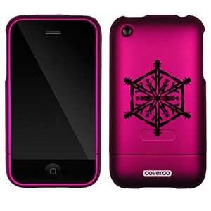  Hexagon Snowflake on AT&T iPhone 3G/3GS Case by Coveroo 