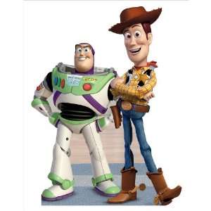  Buzz And Woody Lifesized Standup: Toys & Games