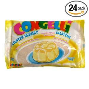 Con Gelli Rompope Gelatin Mix, 7 Ounce Bags (Pack of 24)  