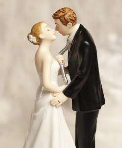 Were Tie(ing) the Knot Wedding Cake Topper  