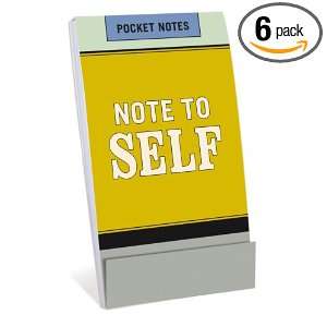  Knock Knock Pocket Notes Note To Self (Pack of 6) Health 