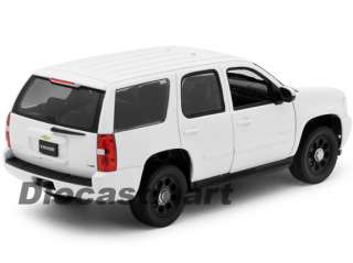 WELLY 1:24 2008 CHEVROLET TAHOE NEW DIECAST MODEL CAR UNMARKED POLICE 