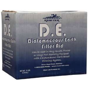  Kem Tek 342 Diatomaceous Earth Filter Aid Patio, Lawn 