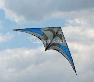 Silver Fox 2.5 Standard Blue Stunt Kite Flying Wings Free US Ship 
