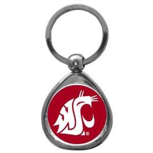  Washington State Cougars NCAA High Polish Chrome Key Tag w 