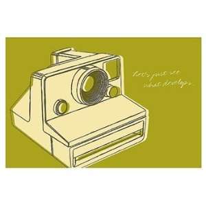   Instant Camera   Poster by John Golden (19x13): Home & Kitchen
