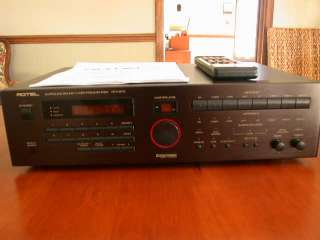   FM Stereo Tuner PreAmplifier, ProLogic Dolby AC 3, 5.1 Channel  