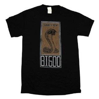    Carroll Shelby Cobra Logo Mens Charcoal Heather T shirt Clothing