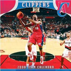  Los Angeles Clippers 2008 Wall Calendar: Office Products