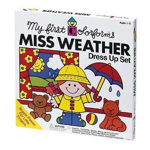  Miss Weather Colorforms Play Set 72503: Toys & Games