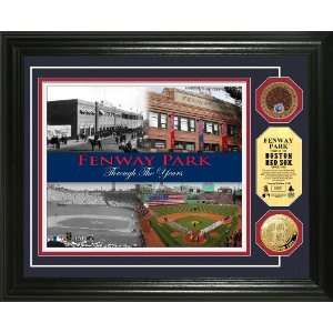 MLB Boston Red Sox Fenway Park Through the Years Infield Dirt Photo 