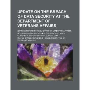  Update on the breach of data security at the Department of 
