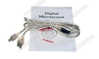   USB Digital Endoscope Microscope 10X 300X Magnification Handheld White