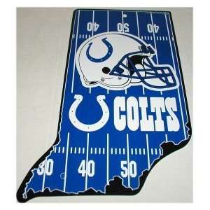  NFL Indianapolis Colts State Sign: Sports & Outdoors