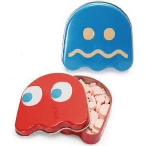  Pac man Ghost Sours Candy Tins (Set of 2): Toys & Games