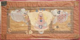 QUILT PATTERN/COUNTRY ANGEL/APPLIQUE QUILT W/ BUTTONS  