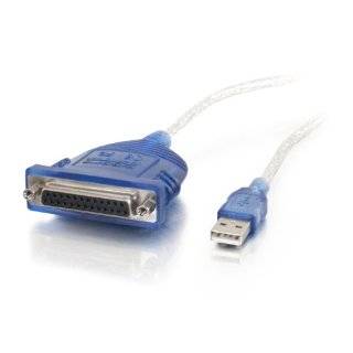 C2G / Cables to Go 16899 USB To DB25 IEEE 1284 Parallel Printer 