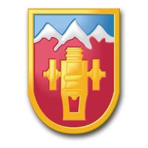 United States Army 169th Field Artillery Brigade Colorado Patch Decal 