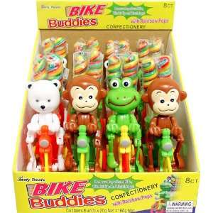  Bike Buddies Rainbow Lollipops 6 Count 
