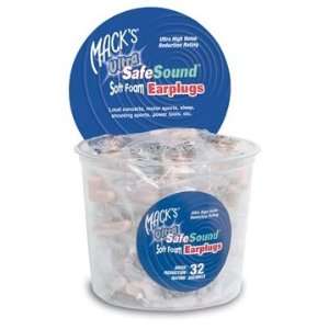  Macks Ultra Safe Sound Tub (100 individually wrapped 