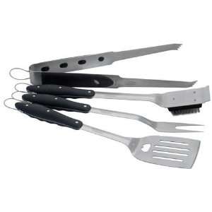  Minden Grill 4 piece Stainless Steel Bbq Tool Set: Patio 