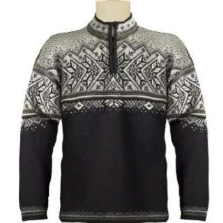  Mens Vail Sweater by Dale of Norway in Black / Pine Green 