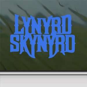  Lynyrd Skynyrd Blue Decal Southern Rock Band Car Blue 